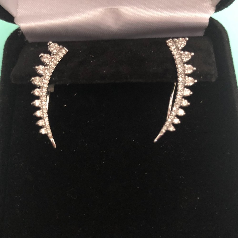 Kay Jewelers Diamond Climber Earrings